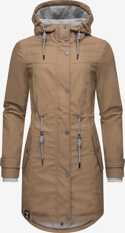 Peak Time Funktionsjacke in Beige: Vorderseite