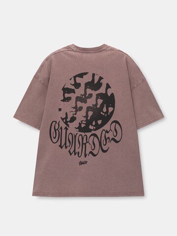 Pull&Bear T-shirt i lila