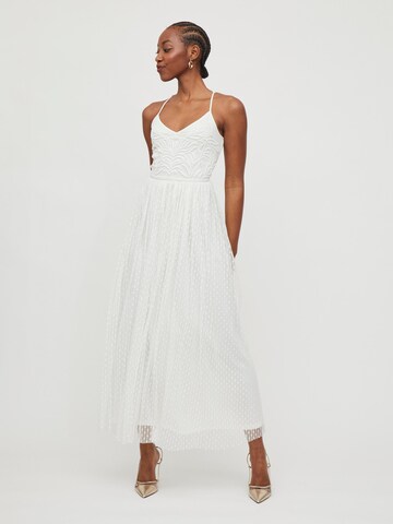 VILA Evening Dress 'Milia' in White: front