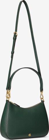 Lauren Ralph Lauren - Bolso de hombro 'Danni' en verde: frente