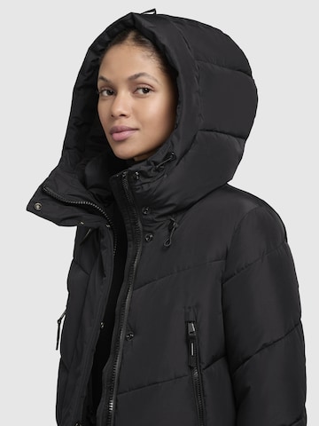 khujo - Sobretudo de inverno 'Eviel' em preto