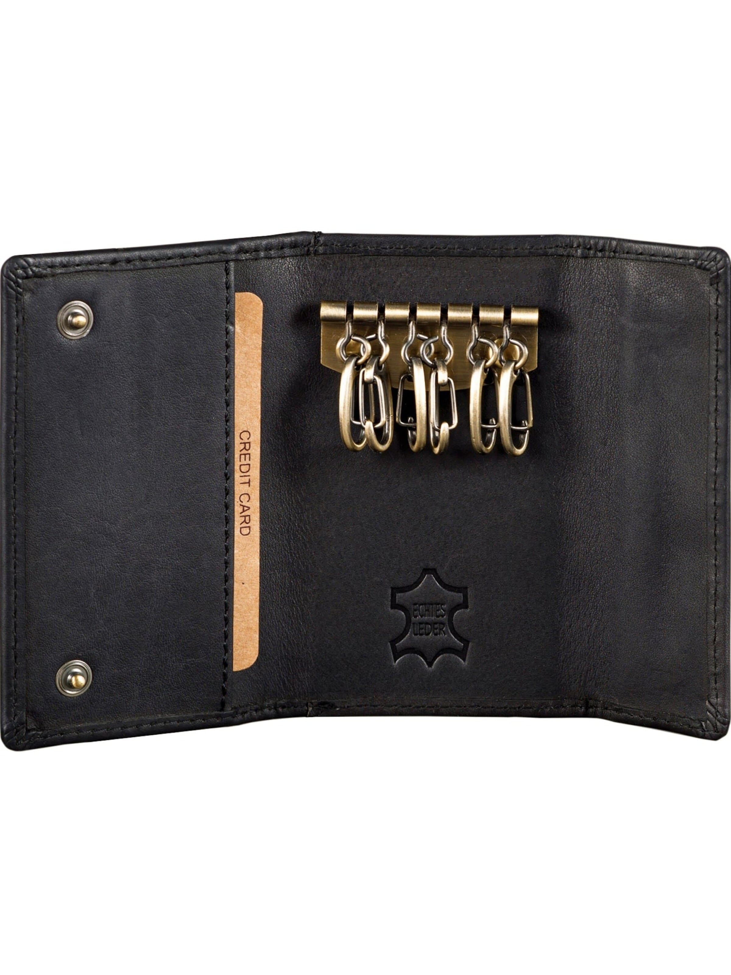 Benthill Key Ring 'Benthill' in Black: front