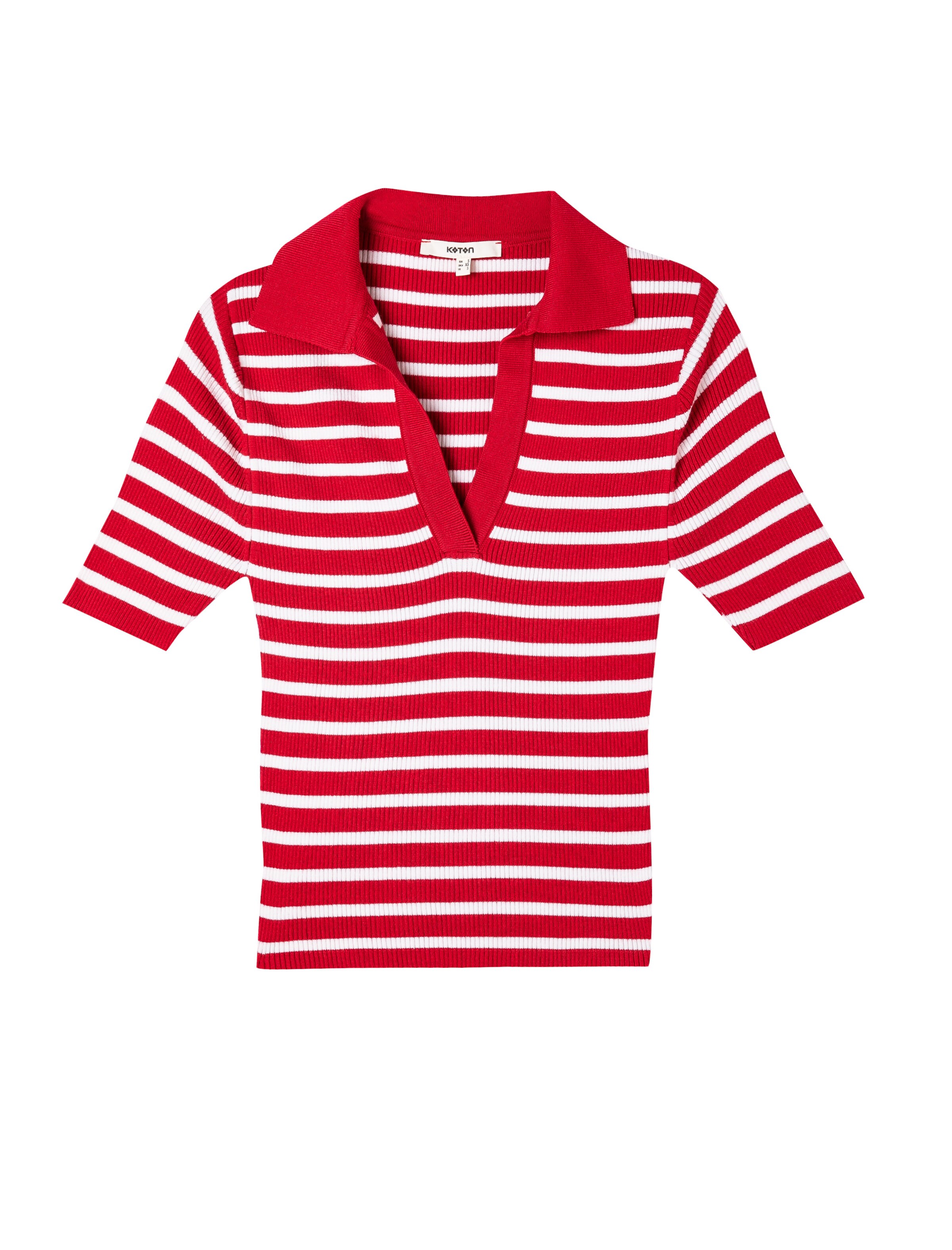 Koton Sweatshirt in Rood: voorkant