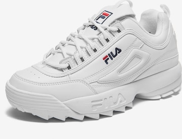 Sneaker 'Disruptor' di FILA in bianco: frontale