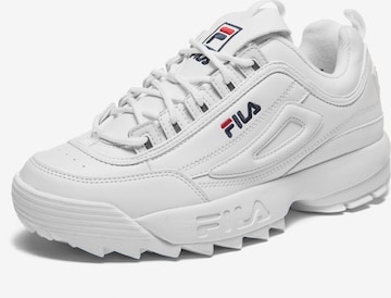 FILA حذاء رياضي 'Disruptor' بلون أبيض: الأمام