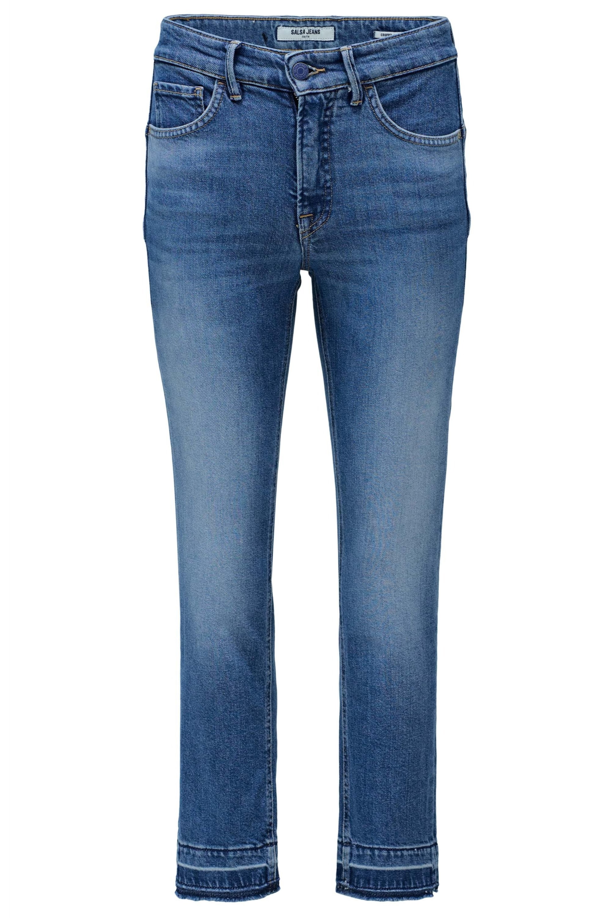 Salsa Jeans Slimfit Jeans 'Faith' in Blauw: voorkant