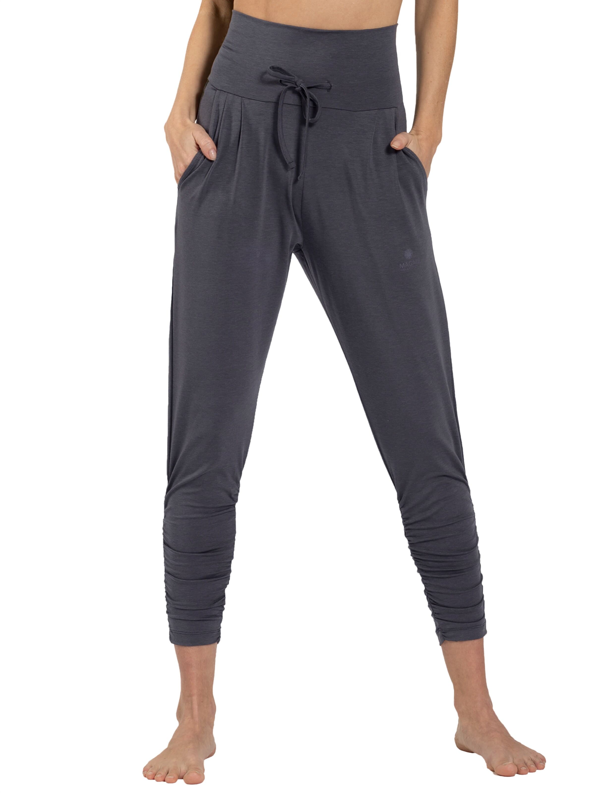 Magadi Regular Sporthose 'Francis'‌‌‌‌‌‌‌‌‌ in Grau: Vorderseite