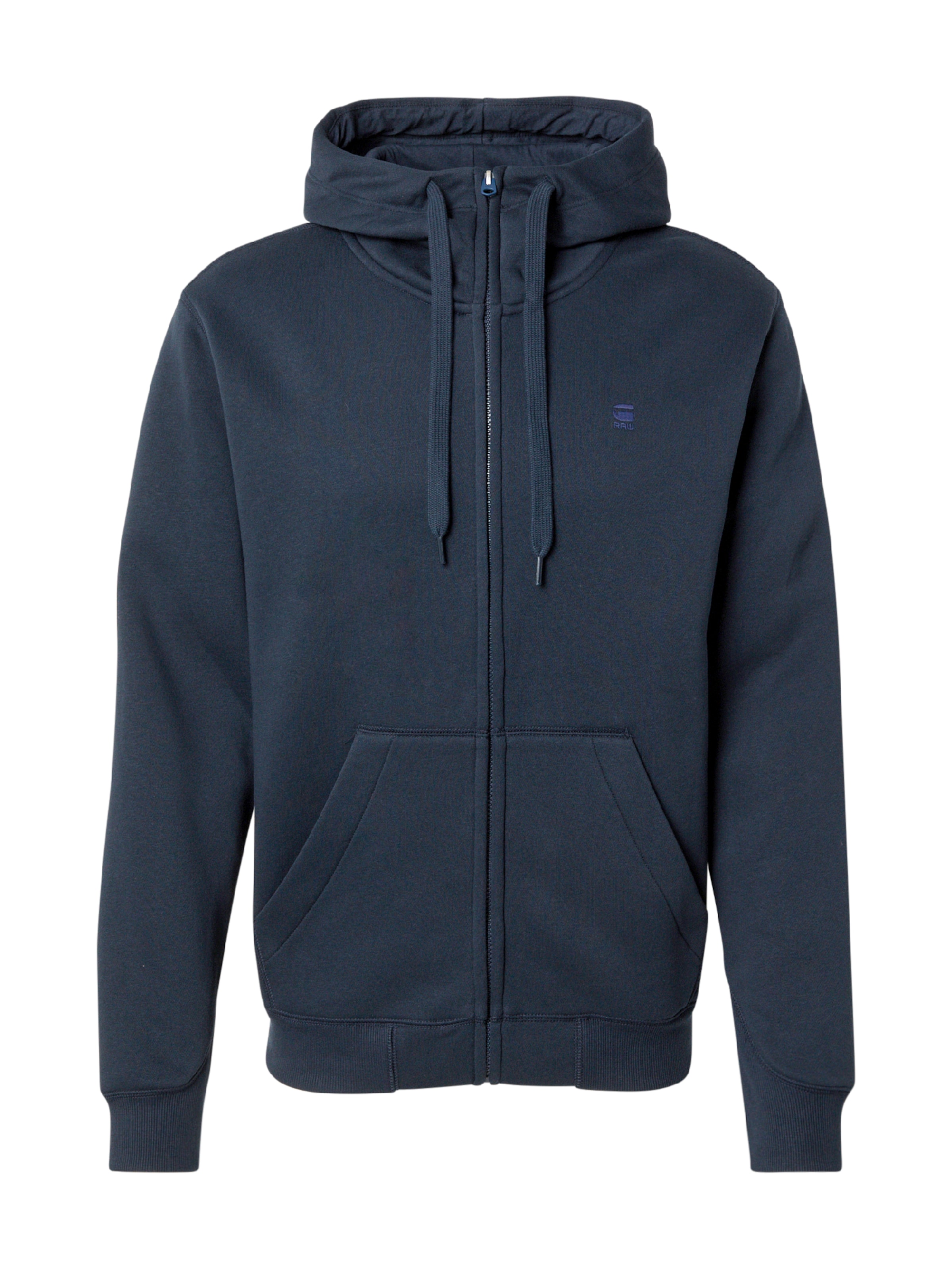 G-STAR Mikina 'Premium core' – modrá: přední strana