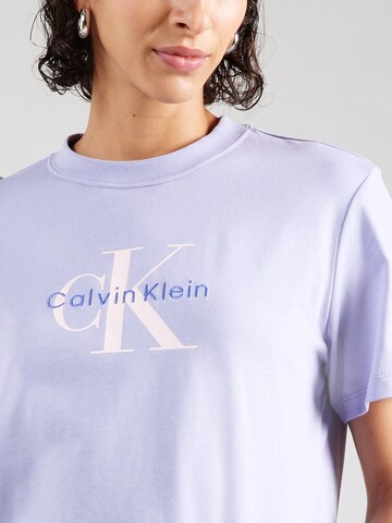 Calvin Klein Jeans T-Shirt 'HERO CLASSIC' in Lila