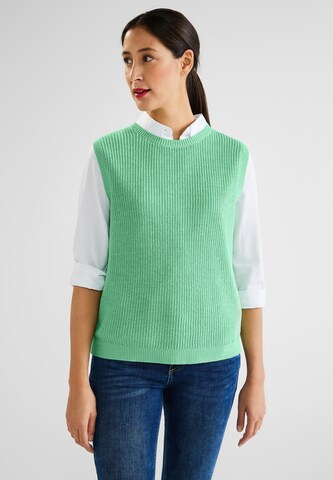 STREET ONE Sweater in Green: front