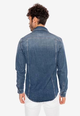 Redbridge Regular fit Overhemd in Blauw