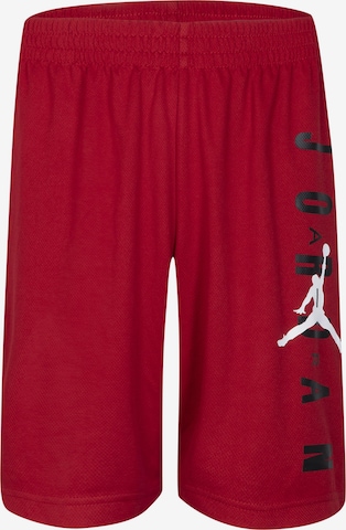 Regular Pantalon Jordan en rouge : devant