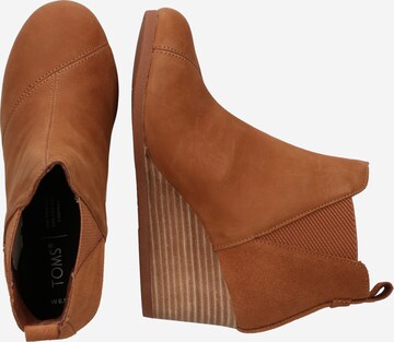 TOMS Booties 'Kelsey' in Brown