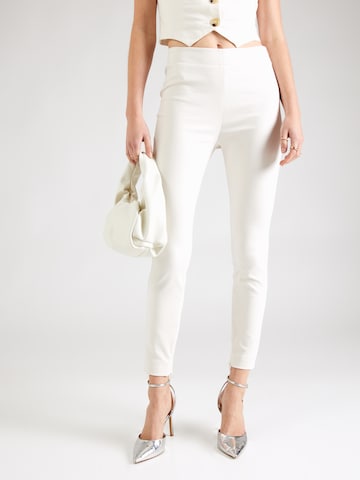 Skinny Pantalon 'TORCH' DRYKORN en blanc : devant