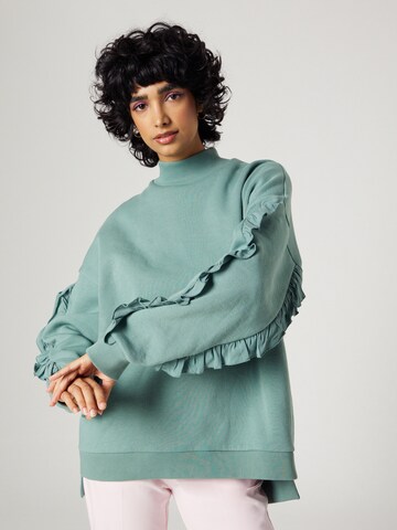 florence by mills exclusive for ABOUT YOU - Sudadera 'Orchid' en verde: frente