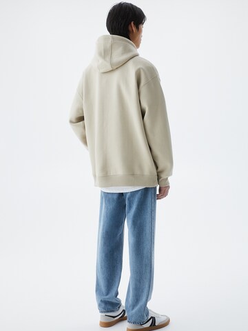 Pull&Bear Sweatshirt i beige