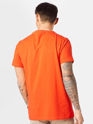 Tricou 'Jermalink' de la Matinique pe portocaliu