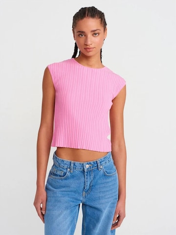 Dilvin Blouse 'Blusen' in Roze: voorkant