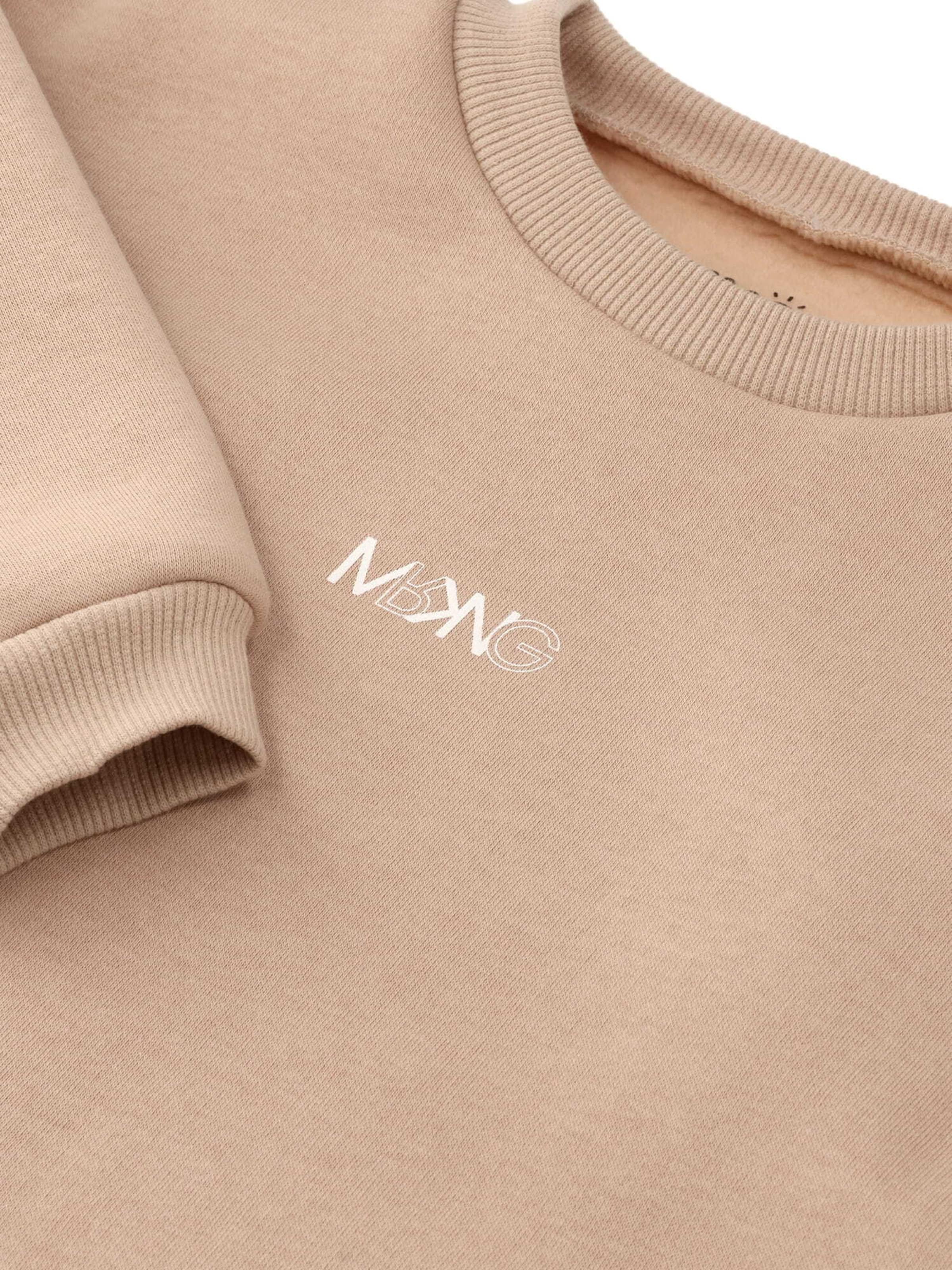 Baby Sweets Set 'MRKNG' in Beige