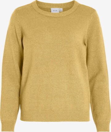 VILA Sweater 'Ril' in Yellow: front