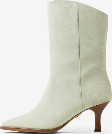 BRONX Ankle Boots 'New Lara' in Green: front