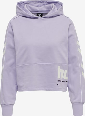 Hummel Athletic Sweatshirt 'Yoko' in Purple: front