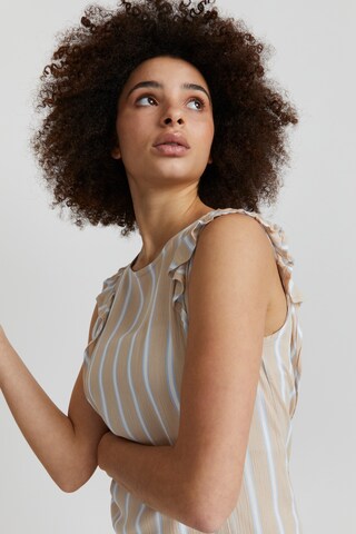 ICHI - Blusa 'MARRAKECH' en beige