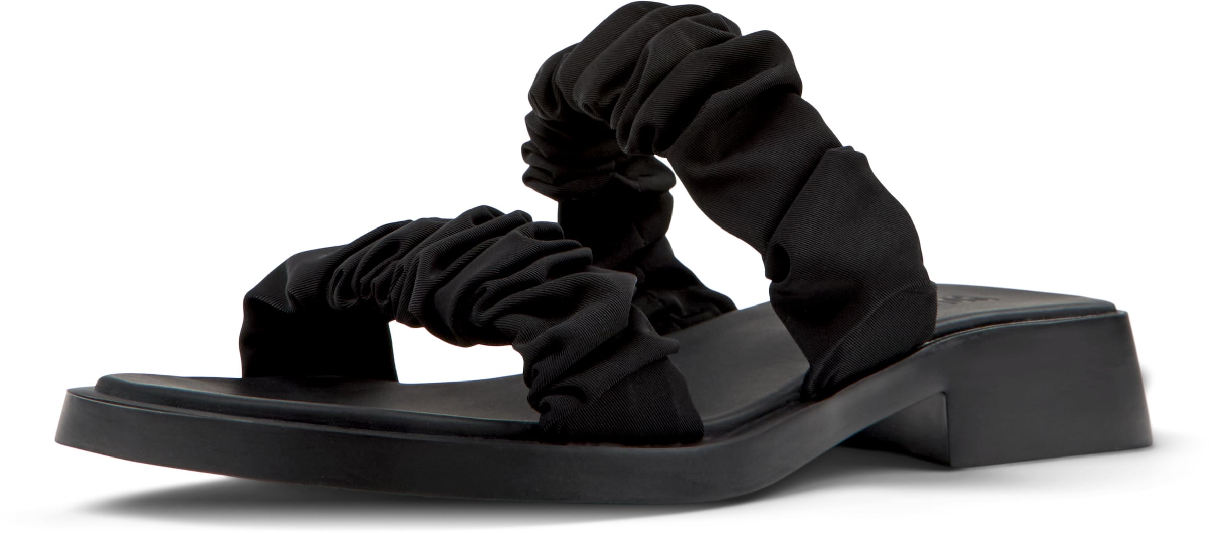 CAMPER Pantolette 'Dana' in Schwarz: Vorderseite