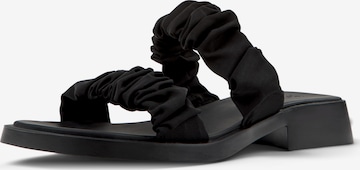 Mule 'Dana' CAMPER en noir : devant