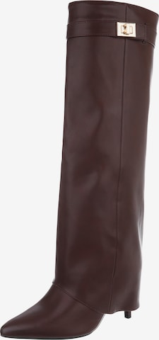 Ital-Design Stiefel in Rot: Vorderseite