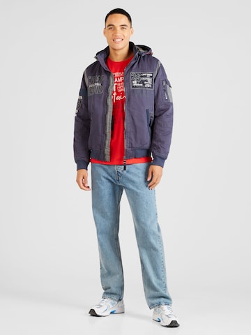 CAMP DAVID - Chaqueta de entretiempo en azul