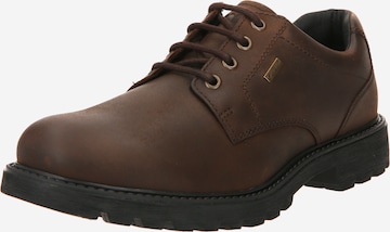 Pius Gabor Lace-Up Shoes in Brown: front