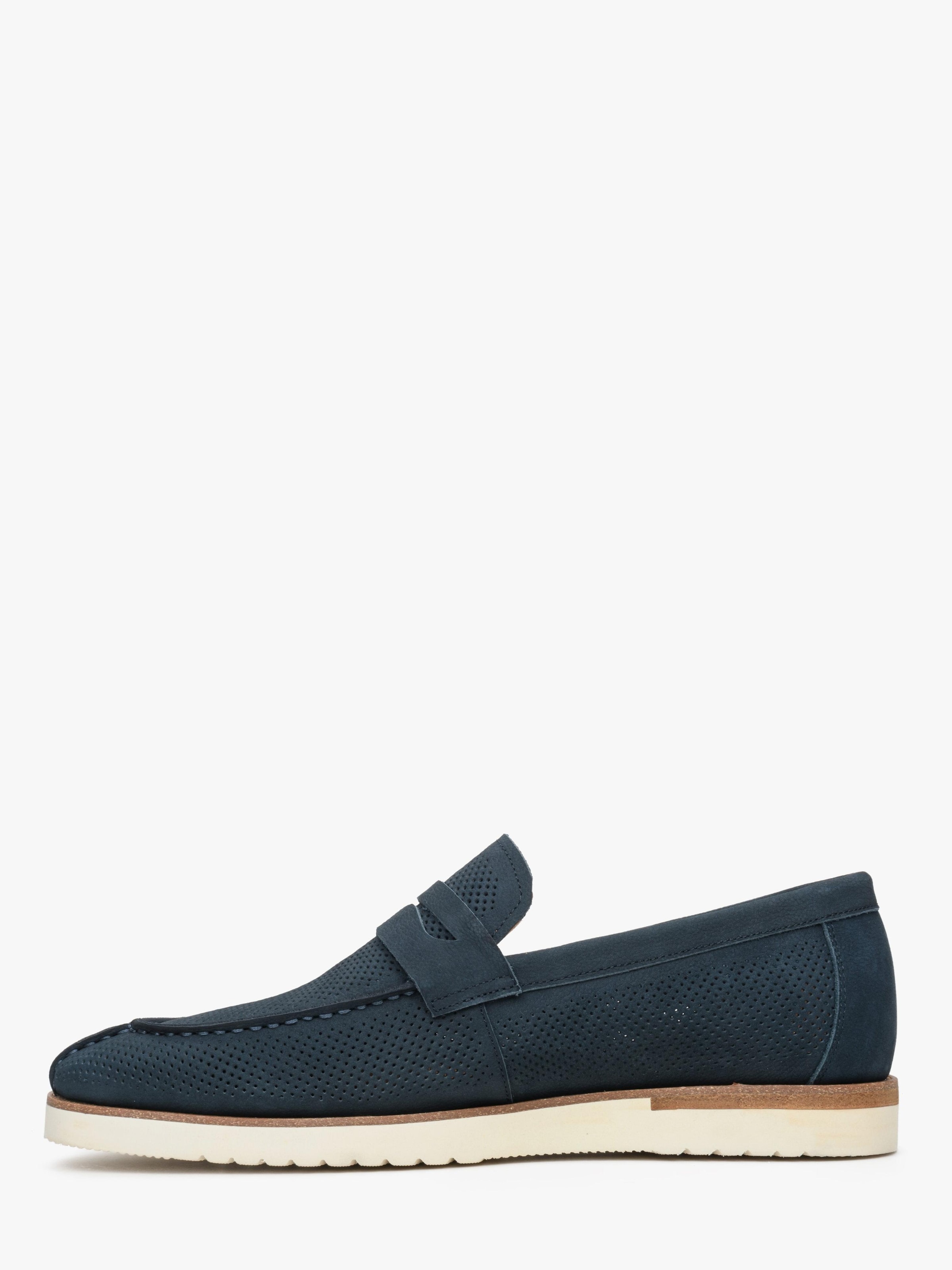 Estro - Mocasines '028-5' en azul: frente