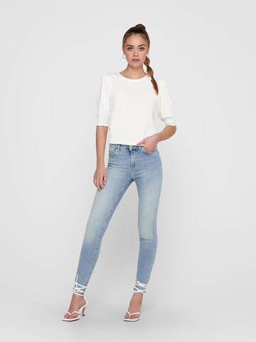 ONLY Skinny Jeans 'Blush' in Blau