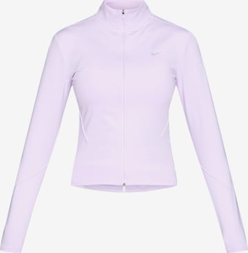 T-shirt fonctionnel 'SWIFT' NIKE en violet : devant