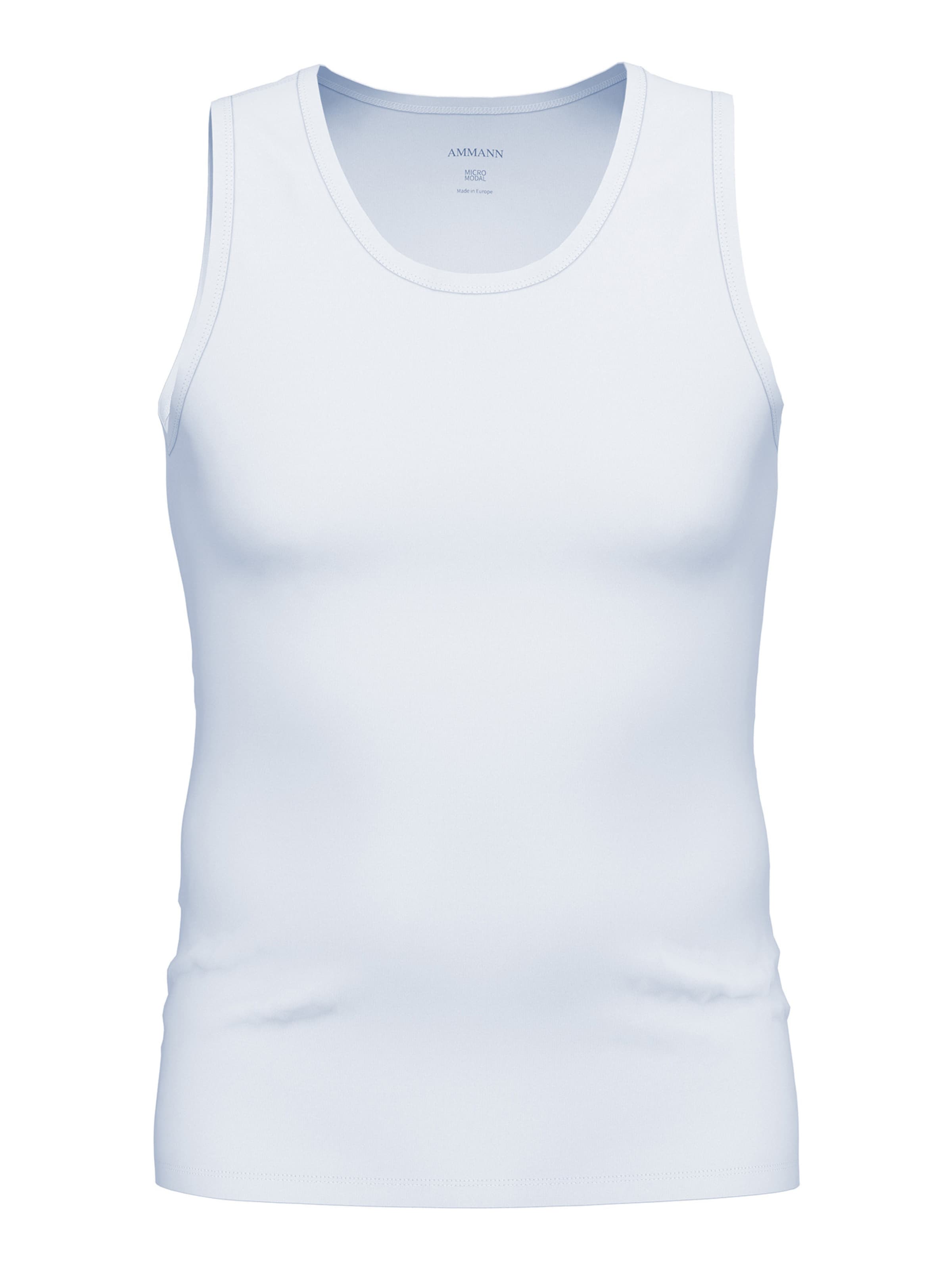 Maillot de corps ' Micro Modal ' Ammann en blanc