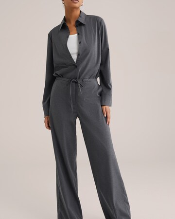 pilka WE Fashion Standartinis Kelnės