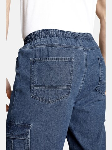 Jan Vanderstorm Loose fit Cargo Jeans 'Esko' in Blue