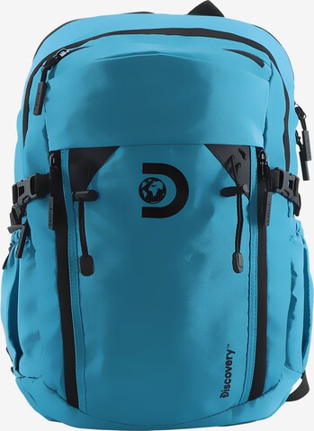 Discovery Backpack 'Metropolis' in Blue: front