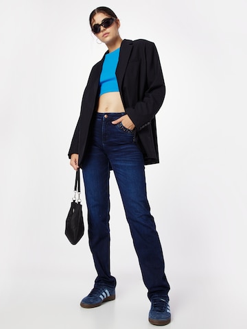 Slimfit Jeans 'CARLA' di PULZ Jeans in blu