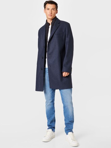 HUGO Red Between-seasons coat 'Milogan' in Blue