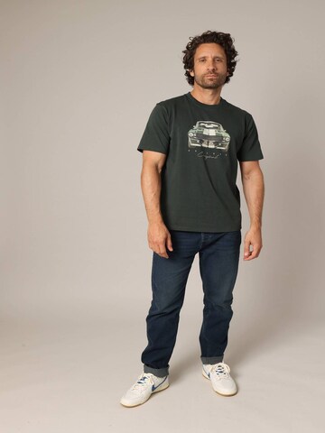 Deeluxe Shirt ' FASTCAR ' in Blauw