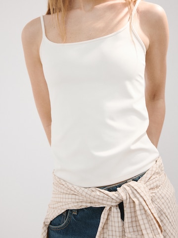 MANGO Top 'BACARI' in Beige