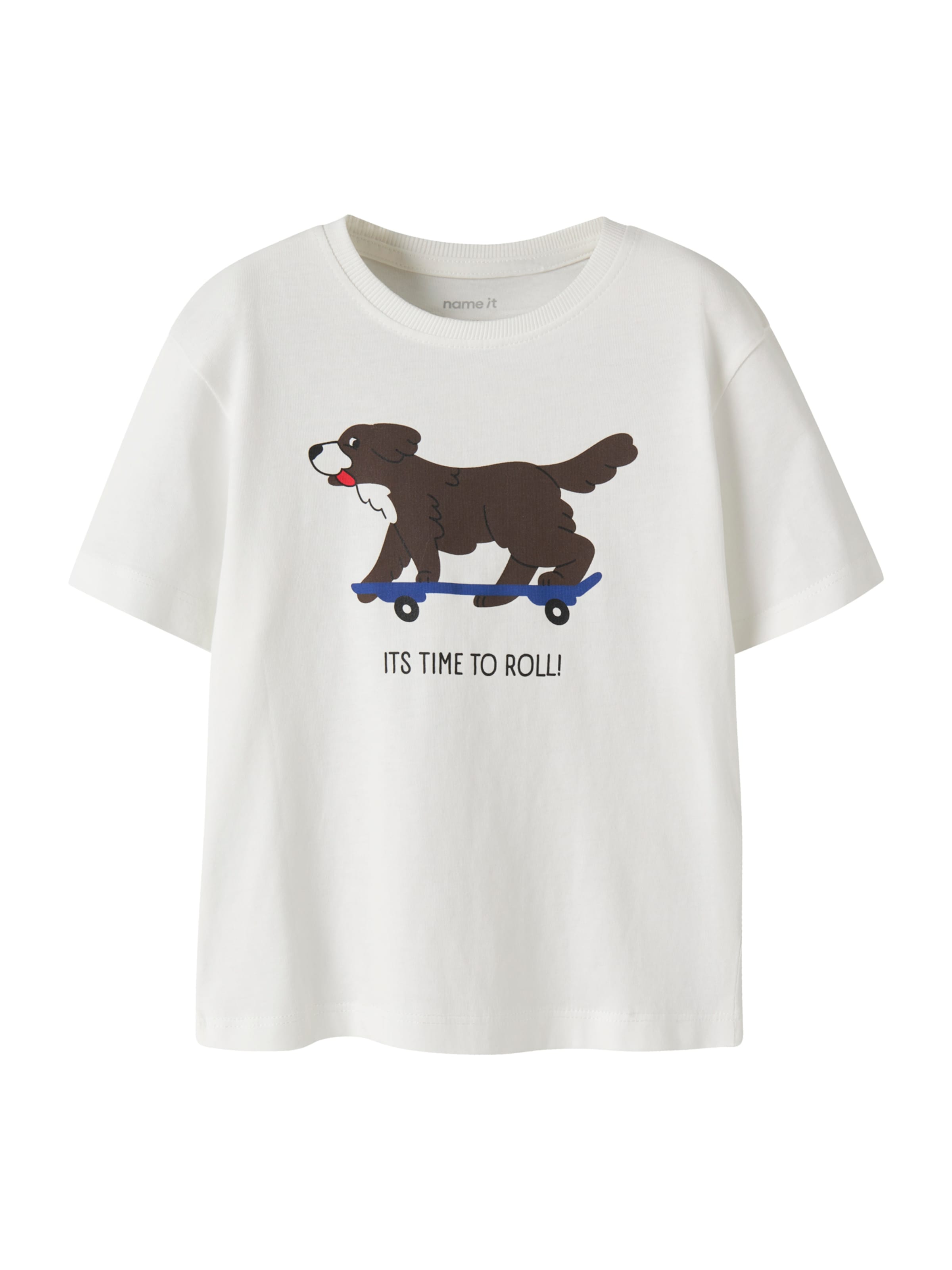 NAME IT Shirt 'NMMKasil' in Wit: voorkant