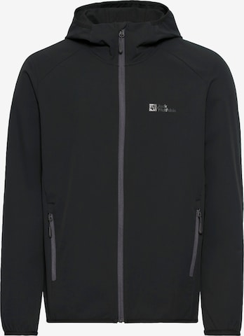 JACK WOLFSKIN Outdoorjacke in Schwarz: predná strana