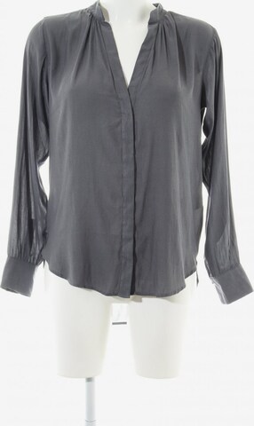 H&M Langarm-Bluse S in Grau: predná strana