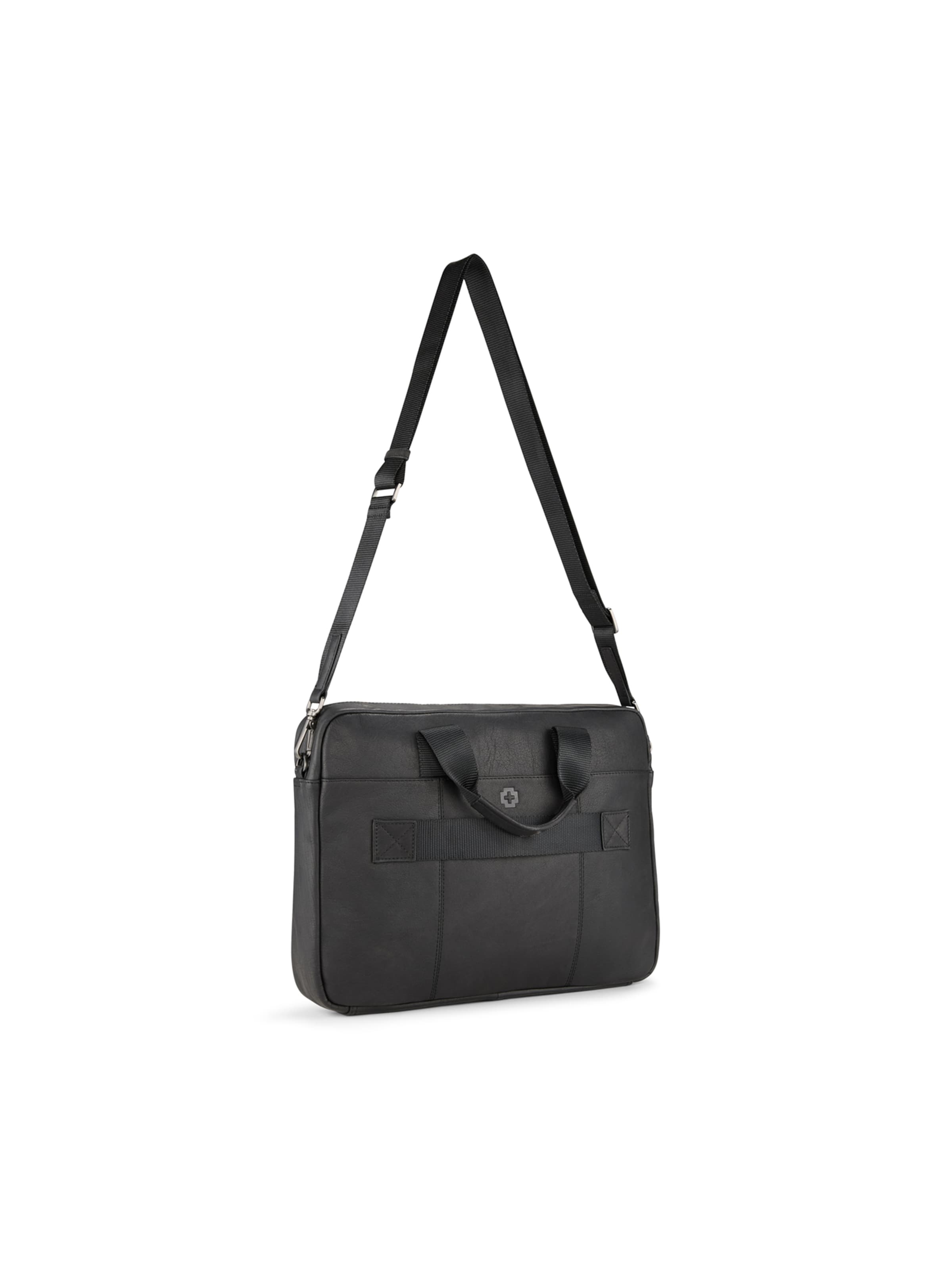 STRELLSON Laptoptas 'Clapton Charles' in Zwart