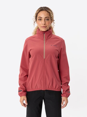 VAUDE Sportjacke 'Cyclist Air' in Rot: Vorderseite