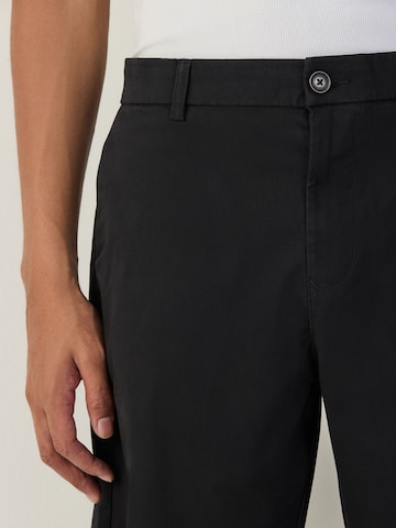 Loosefit Pantalon chino Next en noir
