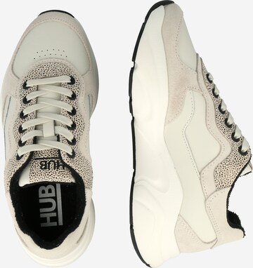 Sneaker low 'Rock' de la HUB pe alb